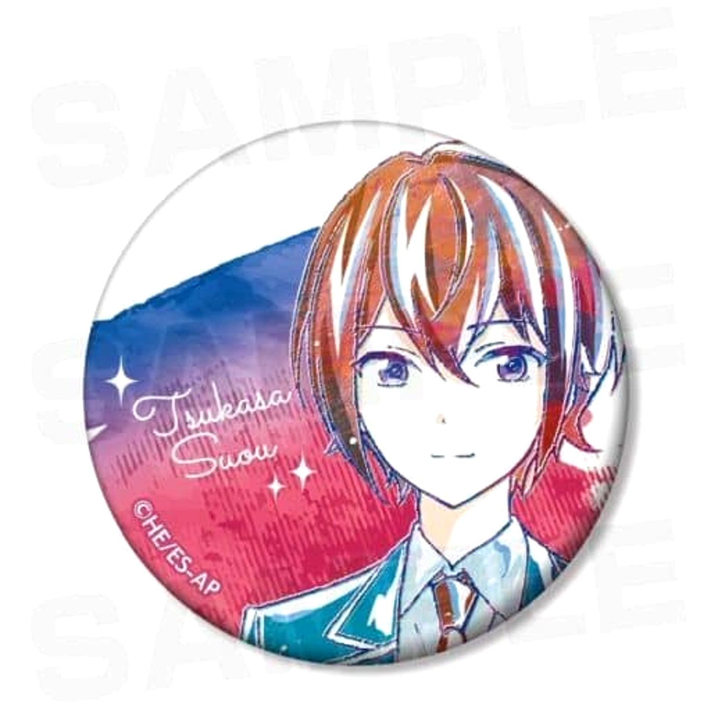 Ensemble Stars! Tsukasa Suo Trading Ani-Art Can Badge Ver.B Buttons [USED]