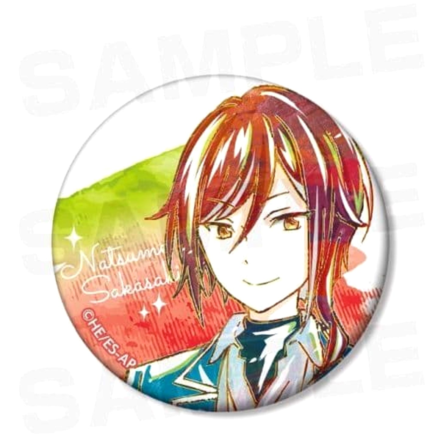 Ensemble Stars! Natsume Sakasaki Trading Ani-Art Can Badge Ver.B Buttons [USED]