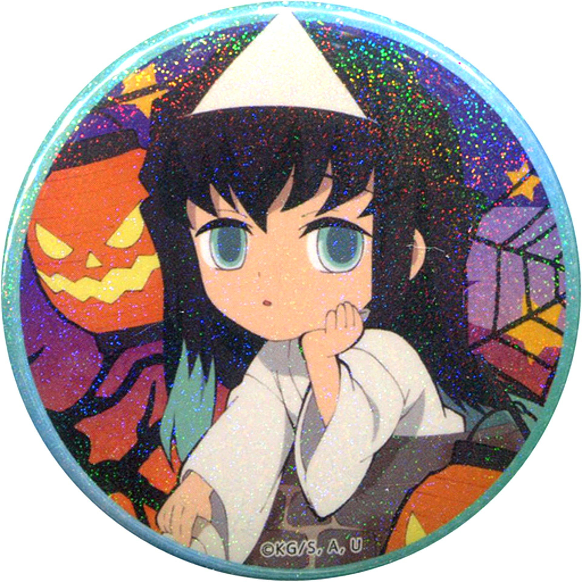 Muichiro Tokito Hologram Demon Slayer: Kimetsu no Yaiba x ufotable cafe DINING Happy Halloween 2nd Random Button [USED]
