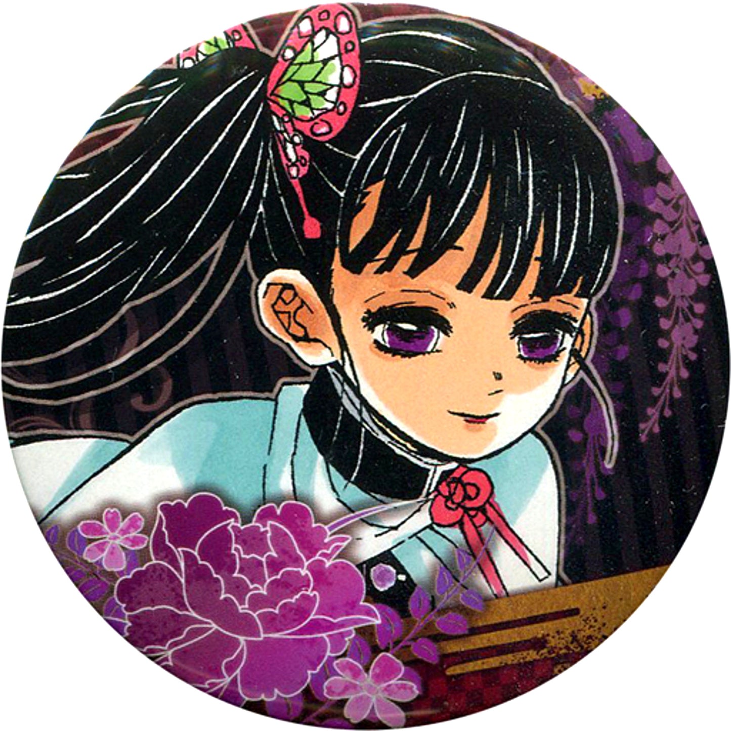 Kanao Tsuyuri Demon Slayer Kimetsu no Yaiba Collection Button Vol.2 Jump Shop Goods [USED]