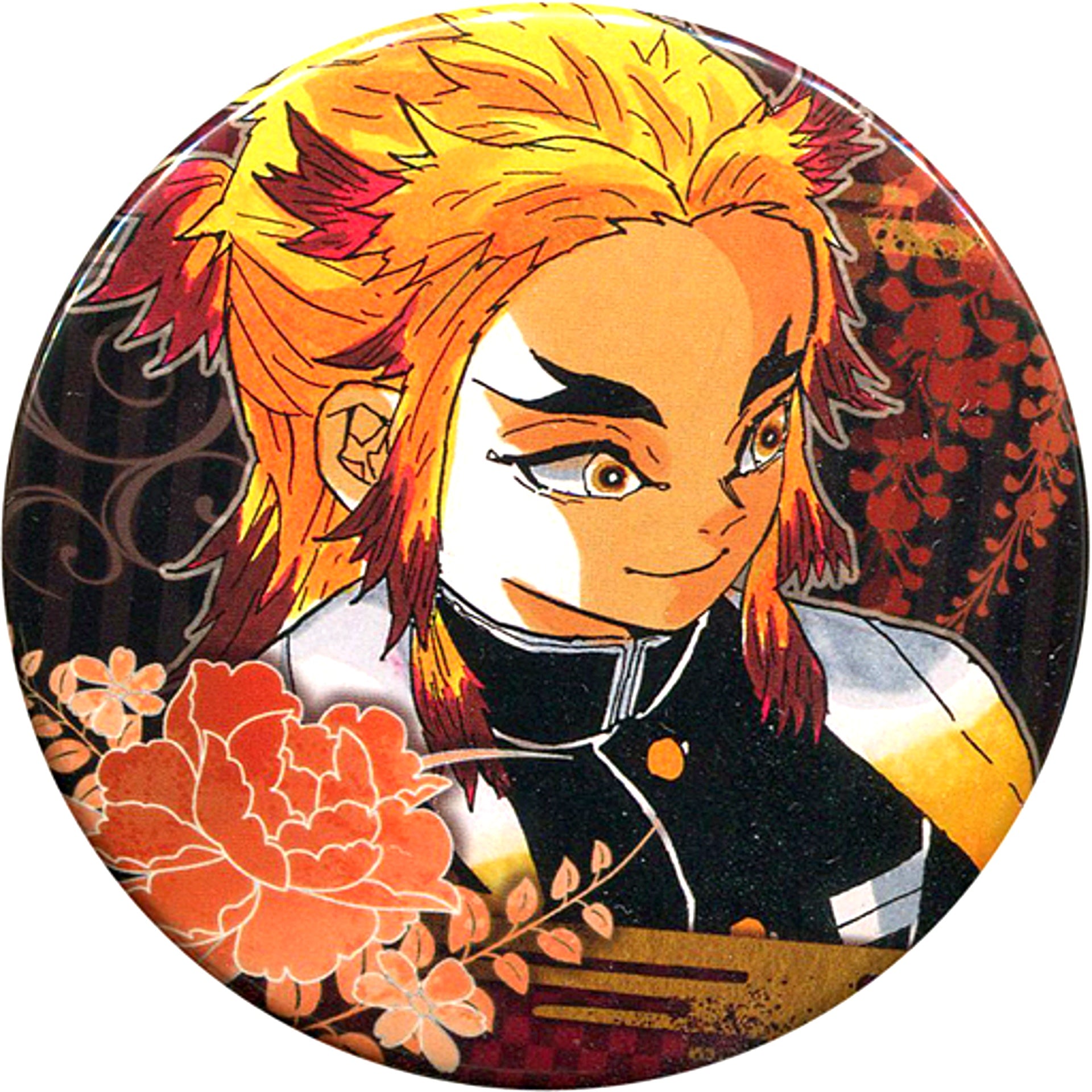 Kyojuro Rengoku Demon Slayer Collection Button Vol.2 Jump Shop Goods [USED]