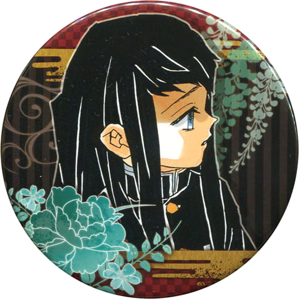 Demon Slayer: Kimetsu no Yaiba Muichirou Tokitou Collection Can Badge Part 2 Jump Shop Limited Buttons [USED]