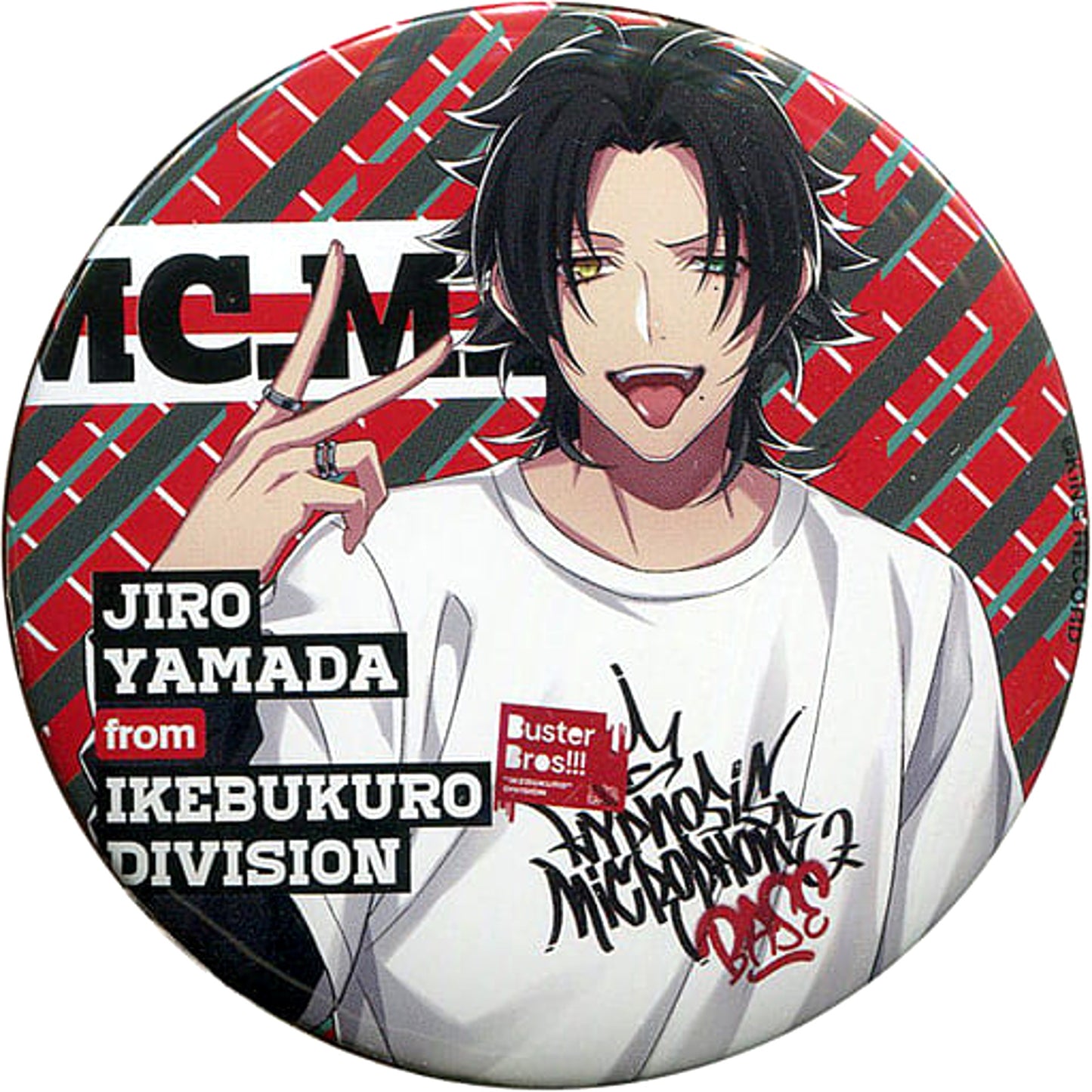 Jiro Yamada Hypnosis Mic: Division Rap Battle Random Button Hypnosis Microphone Base Ver. Official Store Hypnosis Microphone Base Limited [USED]