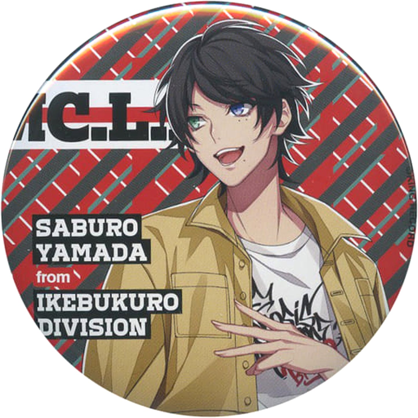 Saburo Yamada Hypnosis Mic: Division Rap Battle Random Button Hypnosis Microphone Base Ver. Official Store Hypnosis Microphone Base Limited [USED]