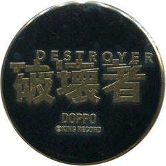 Hypnosis Mic: Division Rap Battle Destroyer Metal Character Badge Collection Hoodstar Ver. Official Store Hypnosis Microphone Base Limited Buttons [USED]