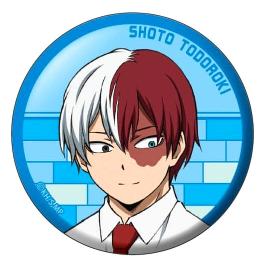 My Hero Academia Shoto Todoroki Full Color Can Badge Collection Buttons [USED]
