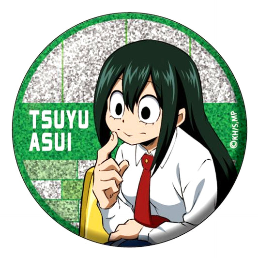 Tsuyu Asui Glitter My Hero Academia Button Collection [USED]