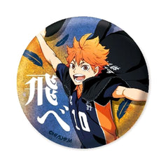 Haikyu!! To The Top Shoyo Hinata Glitter Can Badge Collection Buttons [USED]