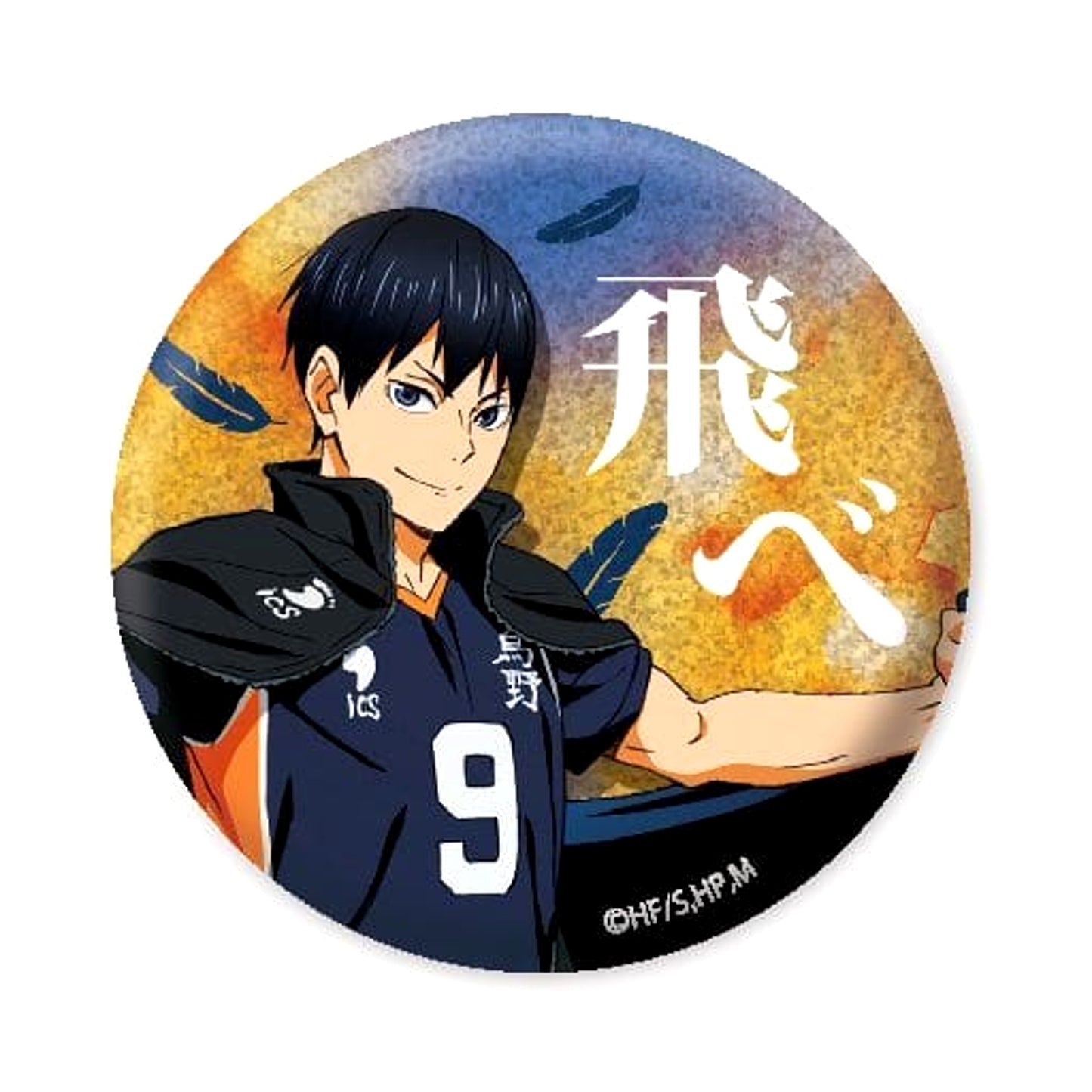 Tobio Kageyama Glitter Haikyu!! To The Top Button Collection [USED]