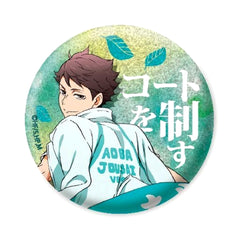Haikyu!! To The Top Toru Oikawa Glitter Can Badge Collection Buttons [USED]
