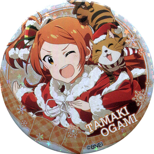 THE IDOLM@STER Million Live! Tamaki Ogami Hologram Trading Can Badge Part 1 A THE IDOLM@STER X Tokyu Hands Limited Buttons [USED]
