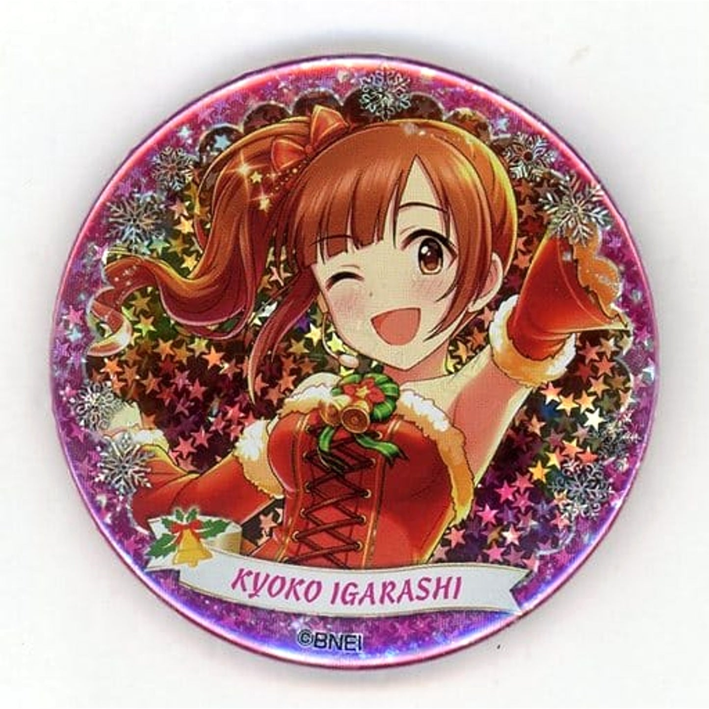 Kyoko Igarashi Hologram THE IDOLM@STER Cinderella Girls Random Button Part 1 B The IDOLM@STER Tokyu Hands Limited [USED]