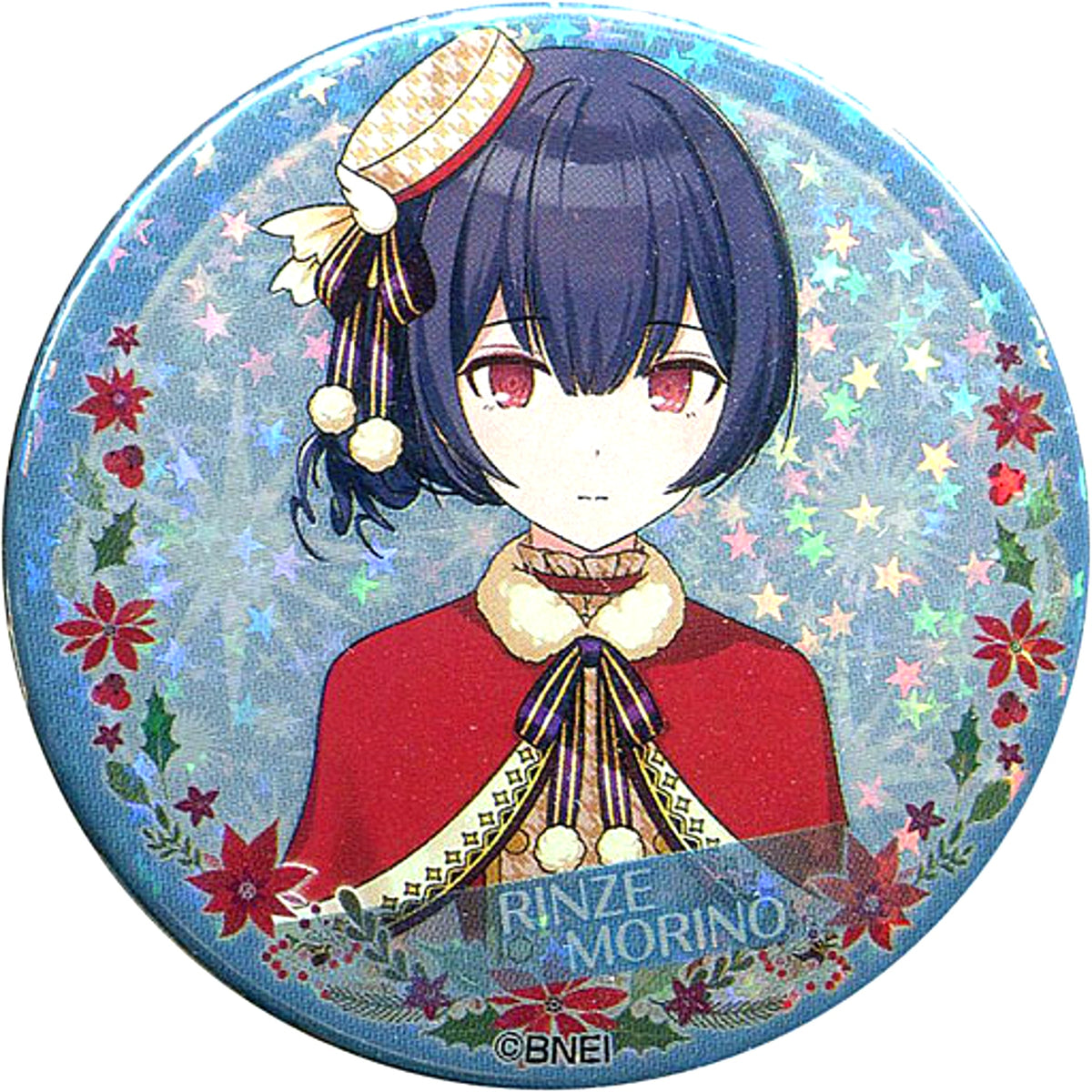 Rinze Morino Hologram Trading Button Vol.1 The Idolmaster Shiny Colors The Idolmaster x Tokyu Hands Ltd [USED]