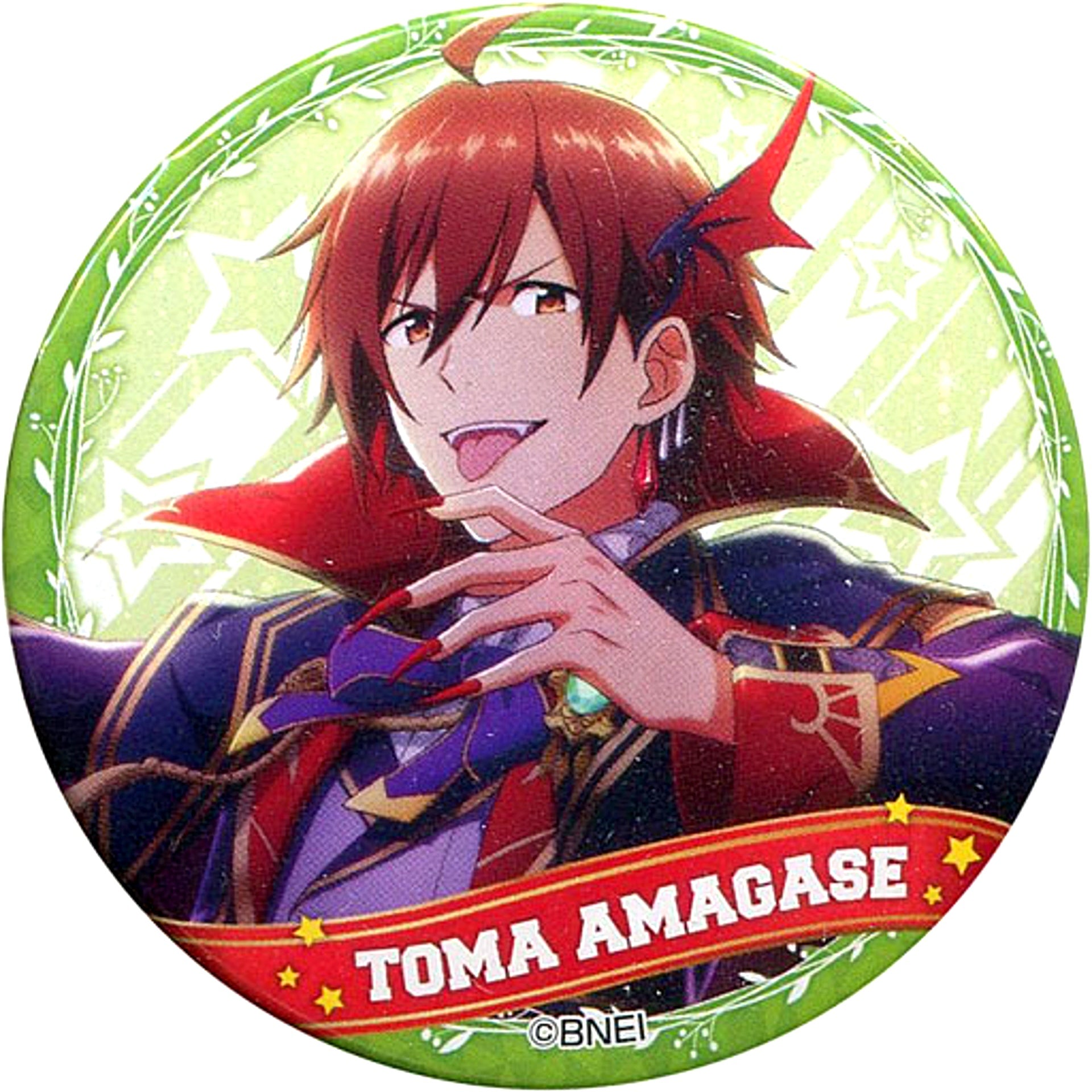 Toma Amagase Normal The Idolmaster SideM Trading Badge Vol. 1 B The Idolmaster x Tokyu Hands Limited [USED]