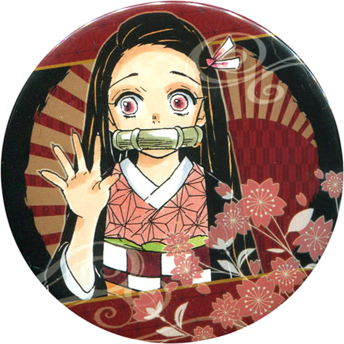 Demon Slayer: Kimetsu no Yaiba Nezuko Kamado Collection Can Badge Part 1 Jump Shop Limited Buttons [USED]