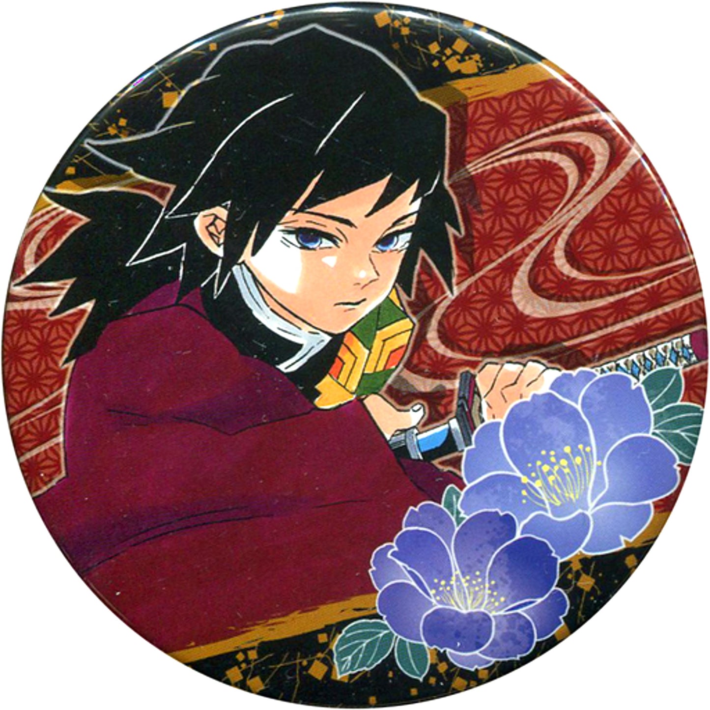 Giyu Tomioka Demon Slayer Jump Shop Fair Collection Button Vol.3 [USED]