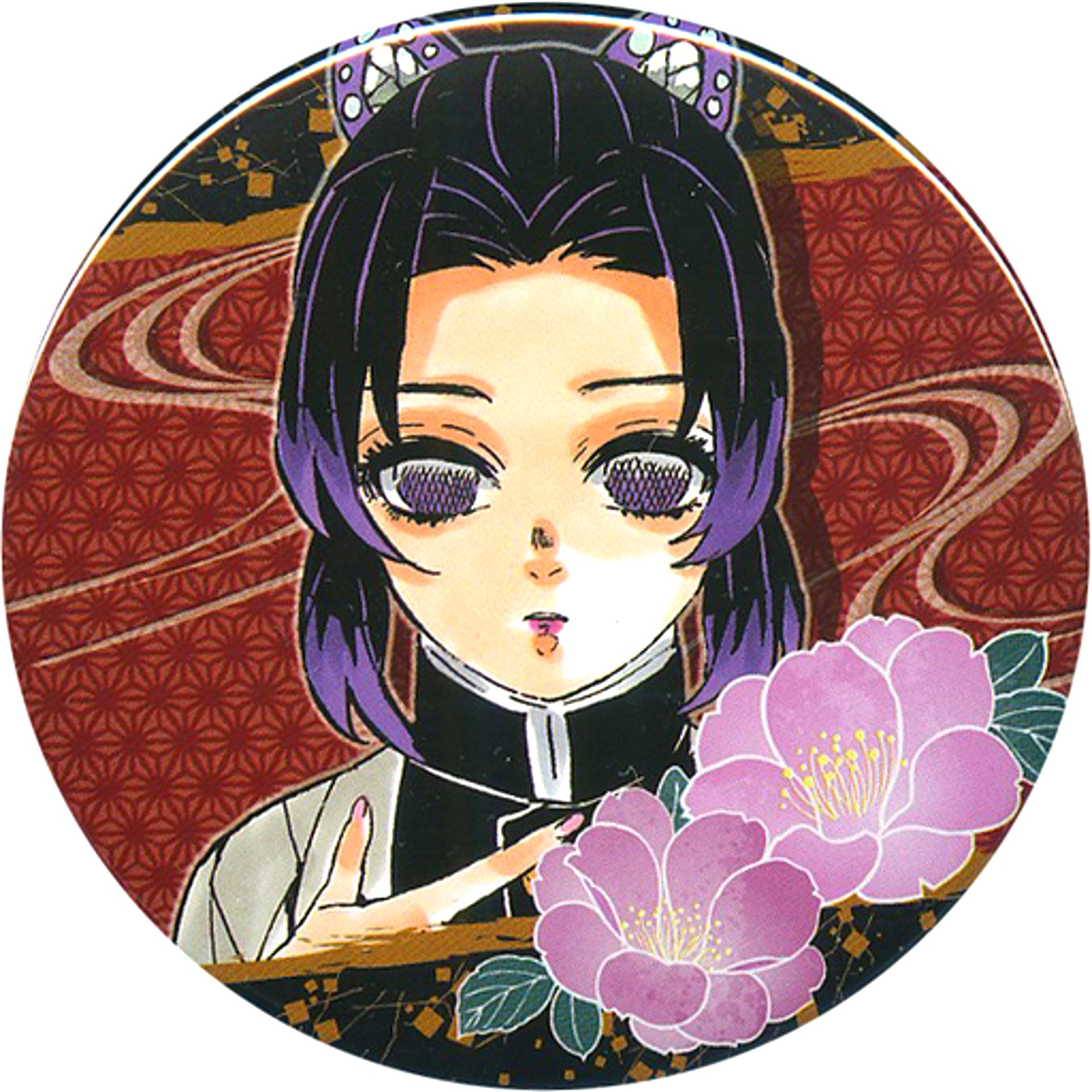 Shinobu Kocho Demon Slayer Collection Button Part 3 Jump Shop Fair [USED]