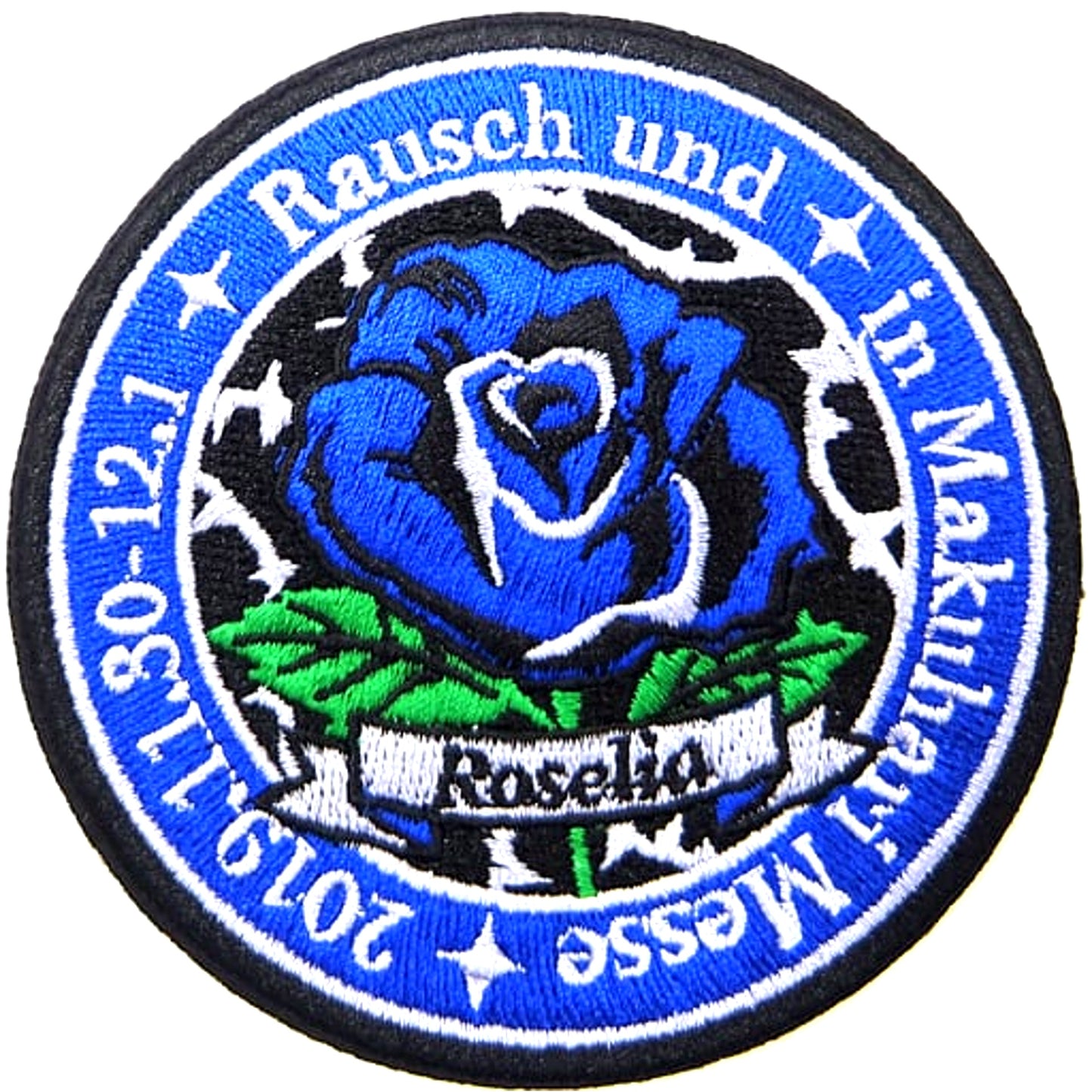 Roselia BanG Dream Roselia x RAISE A SUILEN Joint Live Rausch und and Craziness Eve Festival Memorial Patch Button [USED]