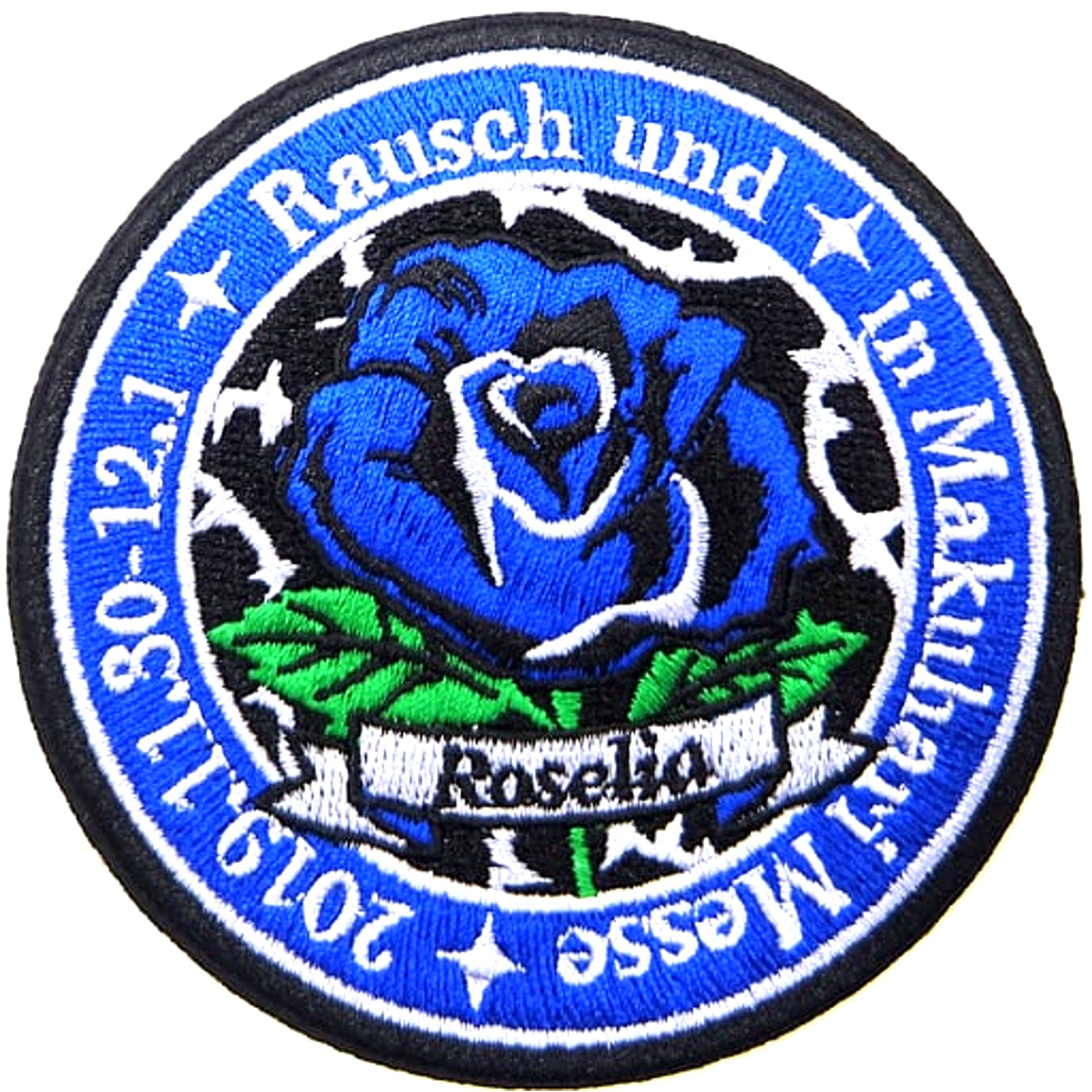 Roselia BanG Dream Roselia x RAISE A SUILEN Joint Live Rausch und and Craziness Eve Festival Memorial Patch Button [USED]