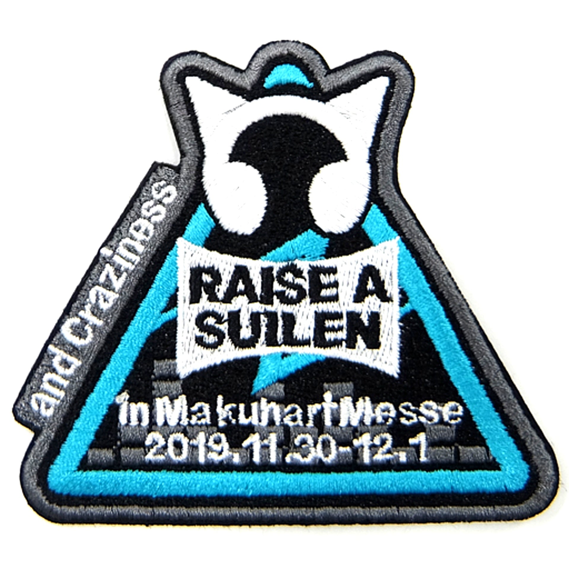Raise A Suilen BanG Dream! Commemorative Patch Badge Roselia x Raise A Suilen Joint Live Rausch und and Craziness Eve Festival [USED]