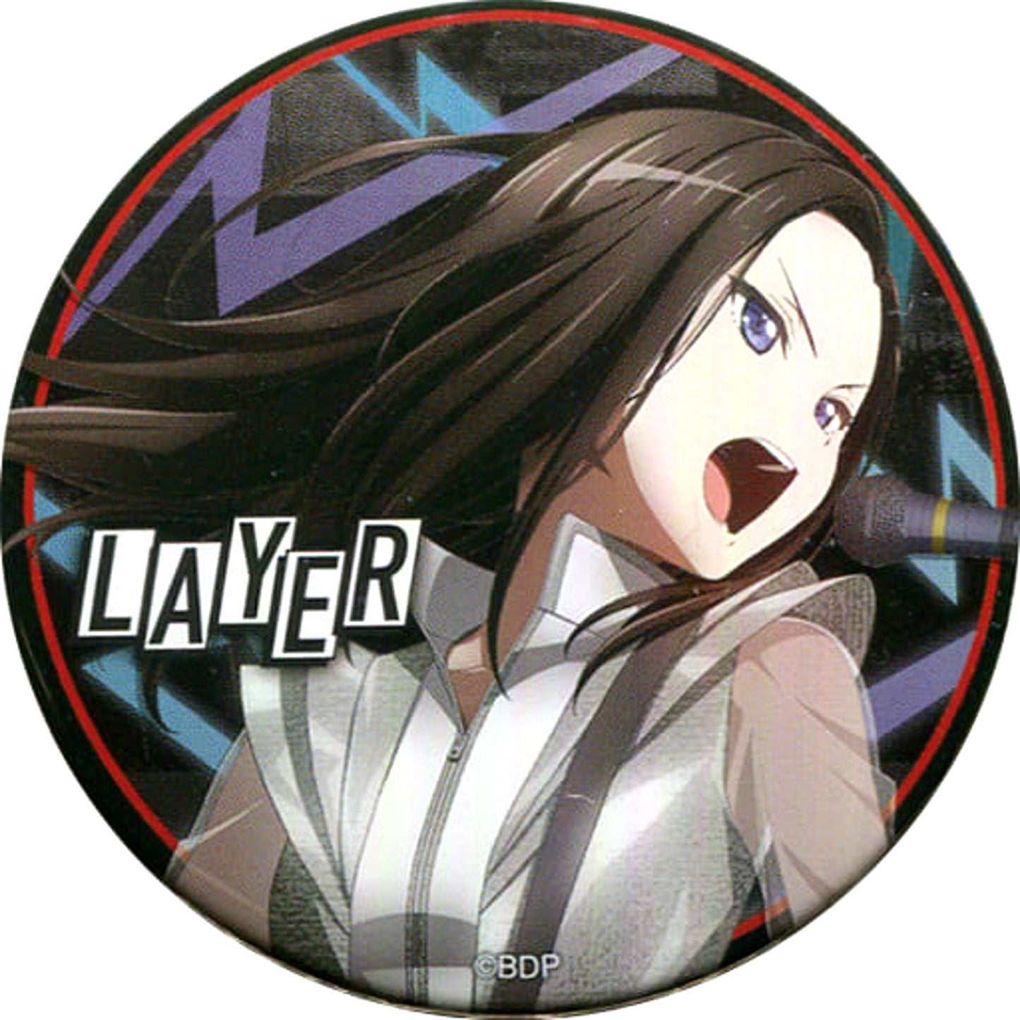 BanG Dream! Layer Normal Raise a Suilen Commemorative Trading Can Badge Roselia x Raise A Suilen Joint Live: Rausch und/and Craziness Eve Festival Limited Buttons [USED]
