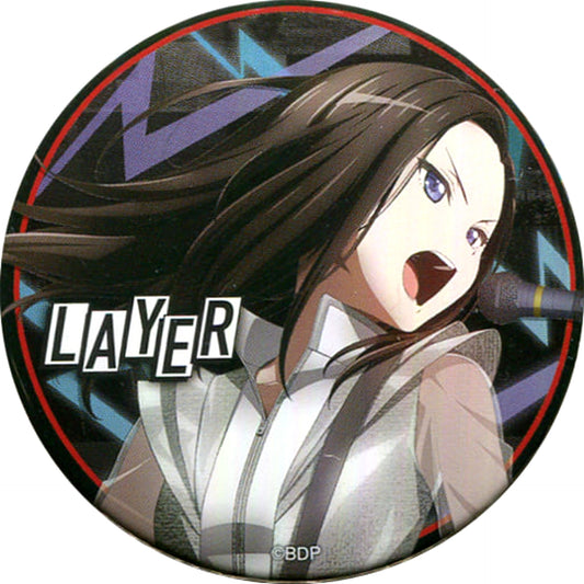 BanG Dream! Layer Normal Raise a Suilen Commemorative Trading Can Badge Roselia x Raise A Suilen Joint Live: Rausch und/and Craziness Eve Festival Limited Buttons [USED]