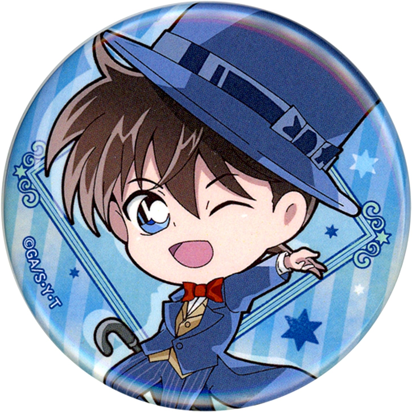 Shinichi Kudo Detective Conan Trading Button [USED]