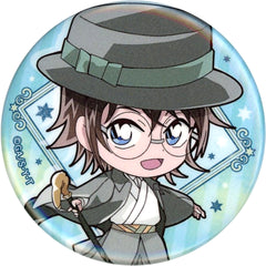 Detective Conan Shukichi Haneda Trading Can Badge Buttons [USED]