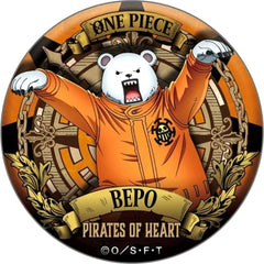 One Piece Bepo Ultimate Crew Dodeka Can Badge Buttons [USED]