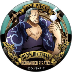 One Piece Ben Beckman Ultimate Crew Dodeka Can Badge Buttons [USED]