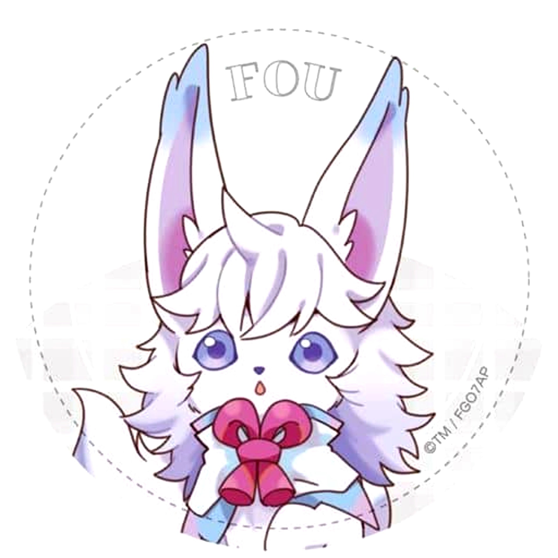 Fate/Grand Order -Absolute Demonic Front: Babylonia- Fou Trading Leather Badge Vol.1 [USED]