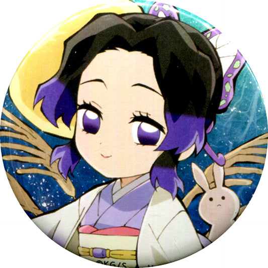 Shinobu Kocho Demon Slayer Kimetsu no Yaiba Cafe x ufotable Cafe Moon Viewing Event 57mm Random Button [USED]