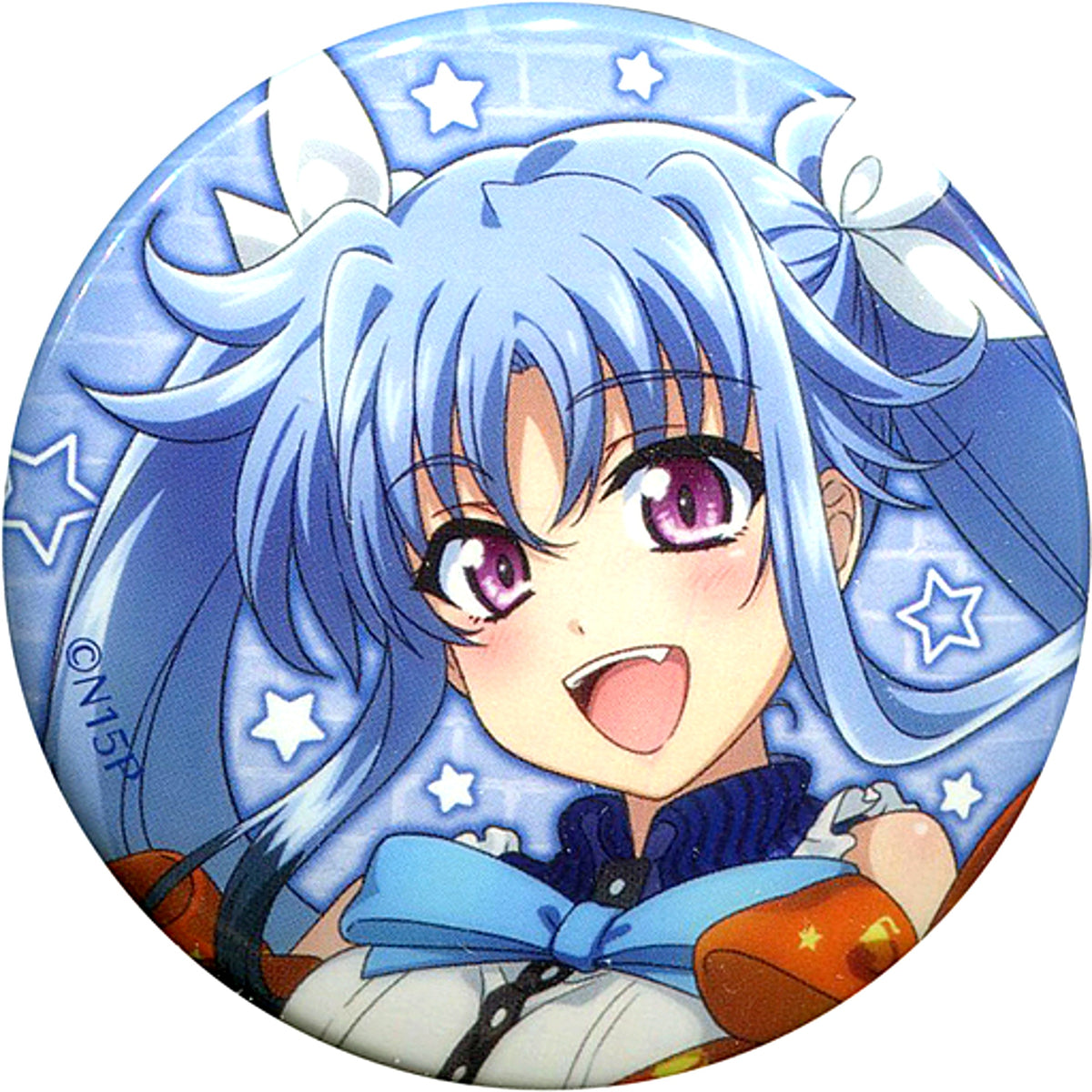 Levi The Slasher Magical Girl Lyrical Nanoha 15th Anniversary Party Chara Badge Collection Button [USED]