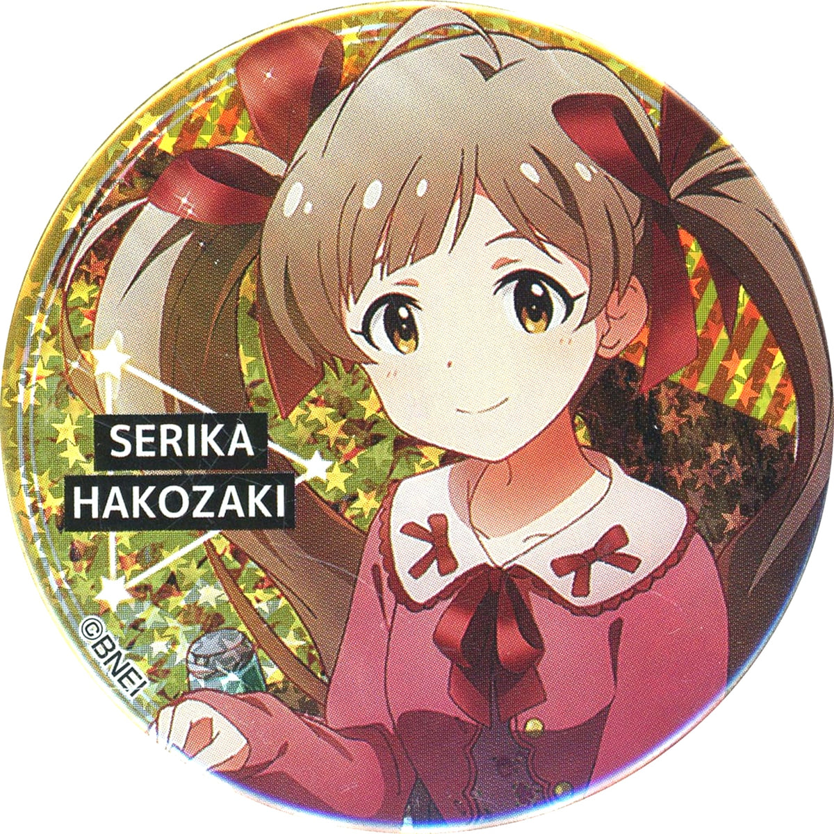 Serika Hakozaki Hologram Idolmaster Million Live! x Tokyu Hands Limited Trading Button Vol.3 A [USED]