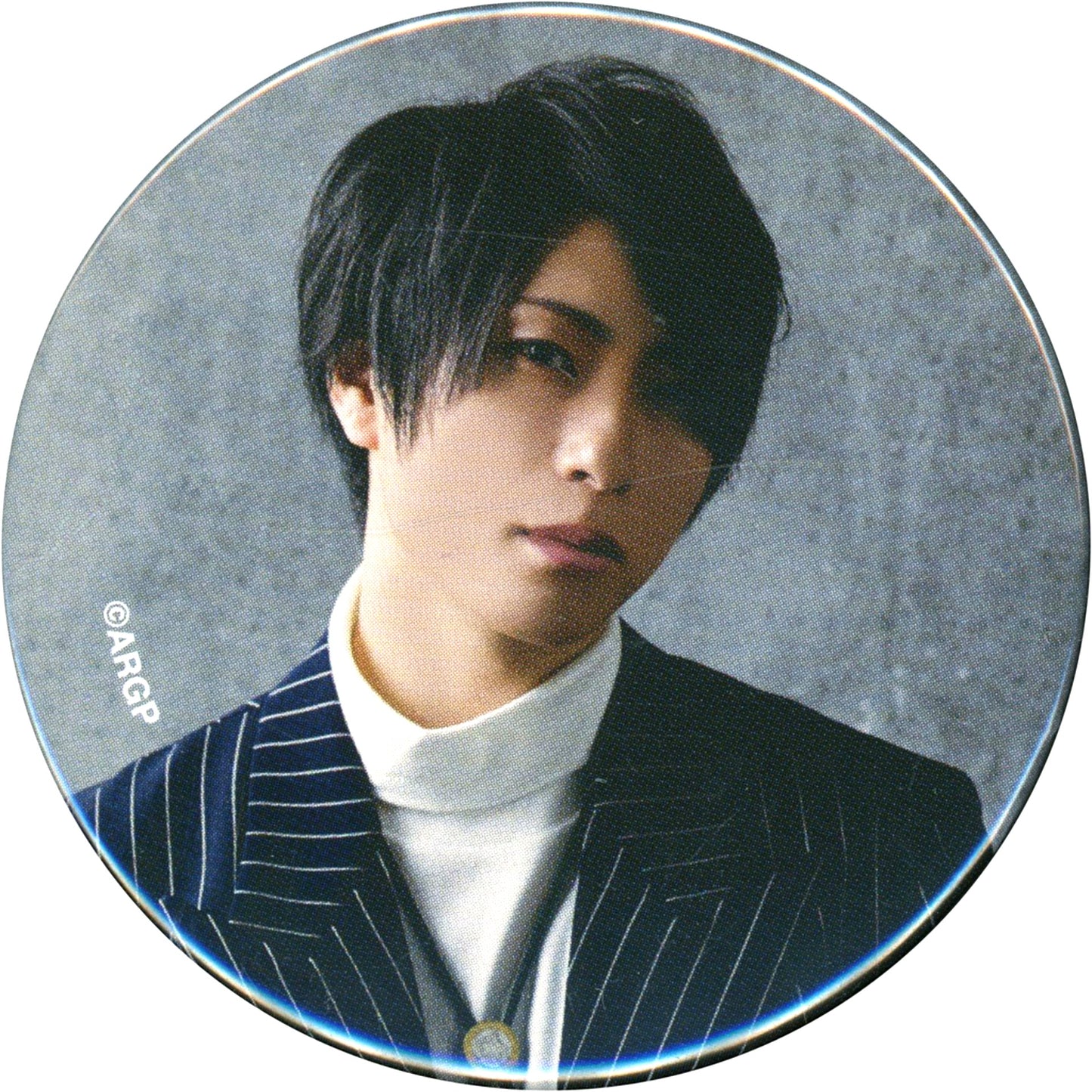 Shuta Morishima Rio Kikyo Facing Right BanG Dream! Argonavis 2nd LIVE VOICE Hoshizora no Shita no Yakusoku Trading Artist Button [USED]