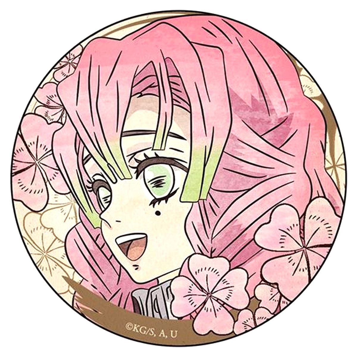 Mitsuri Kanroji Demon Slayer: Kimetsu no Yaiba Button [USED]