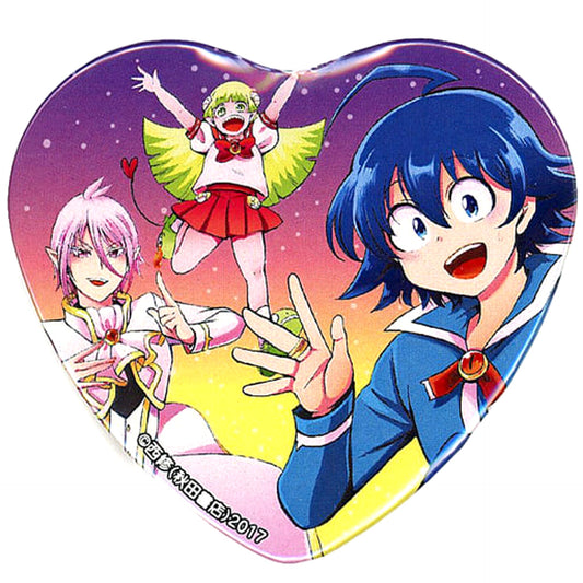 Welcome to Demon School! Iruma kun Iruma Suzuki Alice Asmodeus Clara Valac Trading Heart Button C97 Limited [USED]
