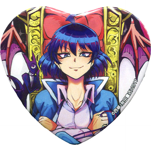 Welcome to Demon School! Iruma kun Iruma Suzuki Comics Vol.7 Cover Trading Heart Button C97 Limited [USED]