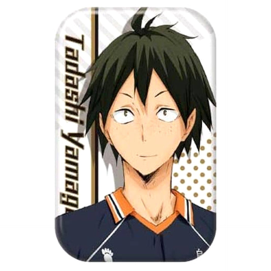 Tadashi Yamaguchi Haikyu!! To The Top Round Squiare Button [USED]