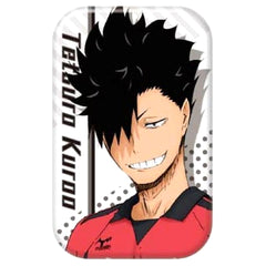 Haikyu!! To The Top Tetsuro Kuroo Round Squiare Can Badge Buttons [USED]