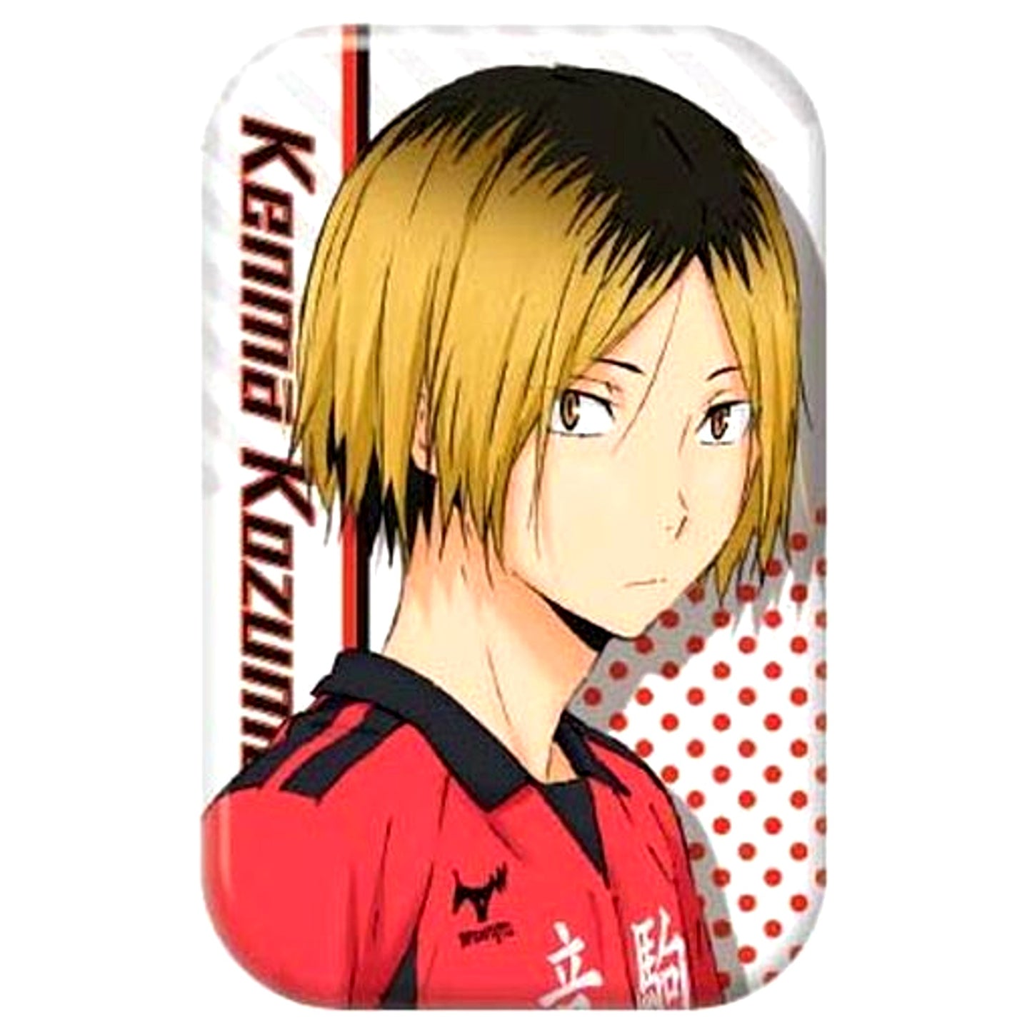 Kenma Kozume Haikyu!! TO THE TOP Marukaku Button [USED]