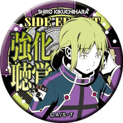 World Trigger Shiro Kikuchihara Dodeka Can Badge Trigger Vol.2 Buttons [USED]