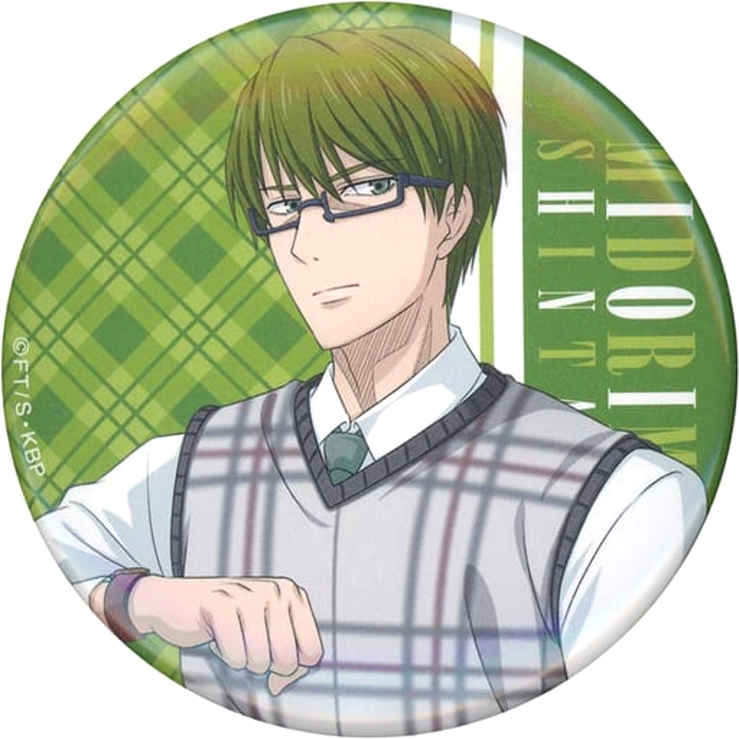 Kuroko's Basketball Shintaro Midorima Character Badge Collection Jump Festa 2020 Limited Buttons [USED]