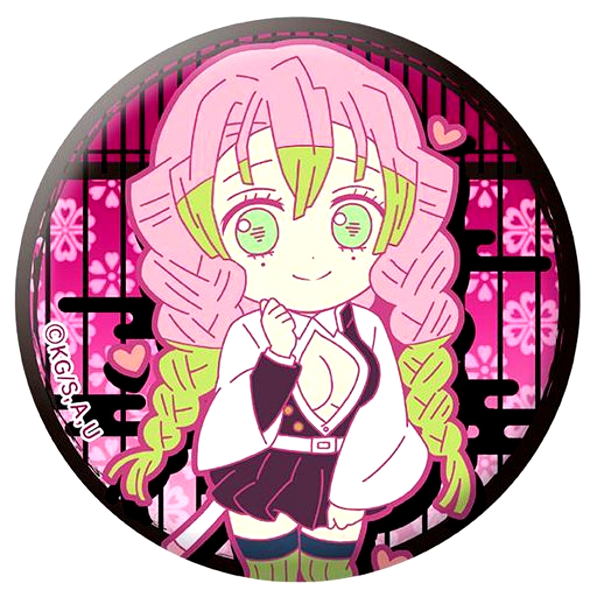 Mitsuri Kanroji F. Demon Slayer Fabric Button Collection Vol. 2 [USED]