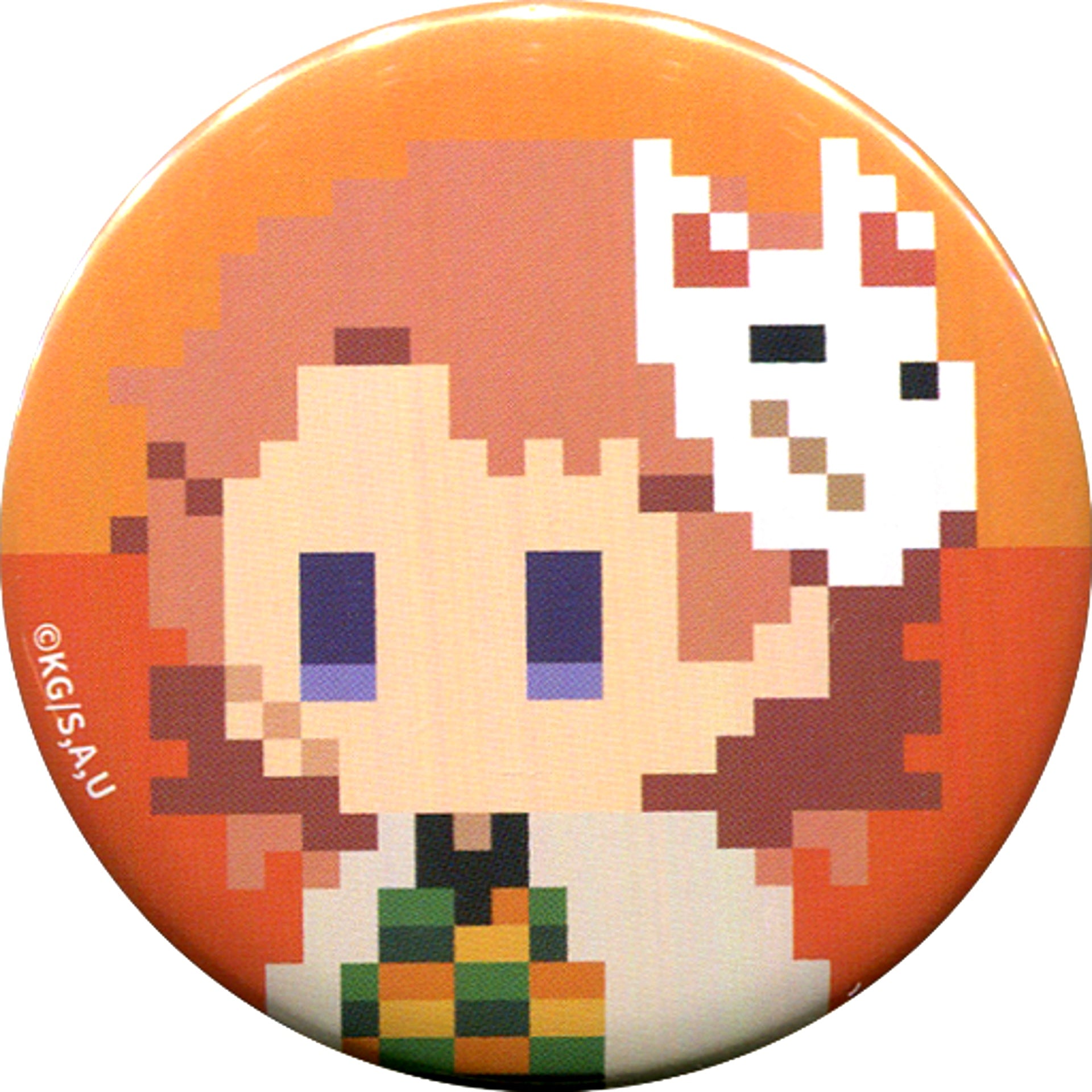 Sabito Demon Slayer Kimetsu no Yaiba Dot Series Trading Button Vol.1 Jump Festa 2020 Goods [USED]