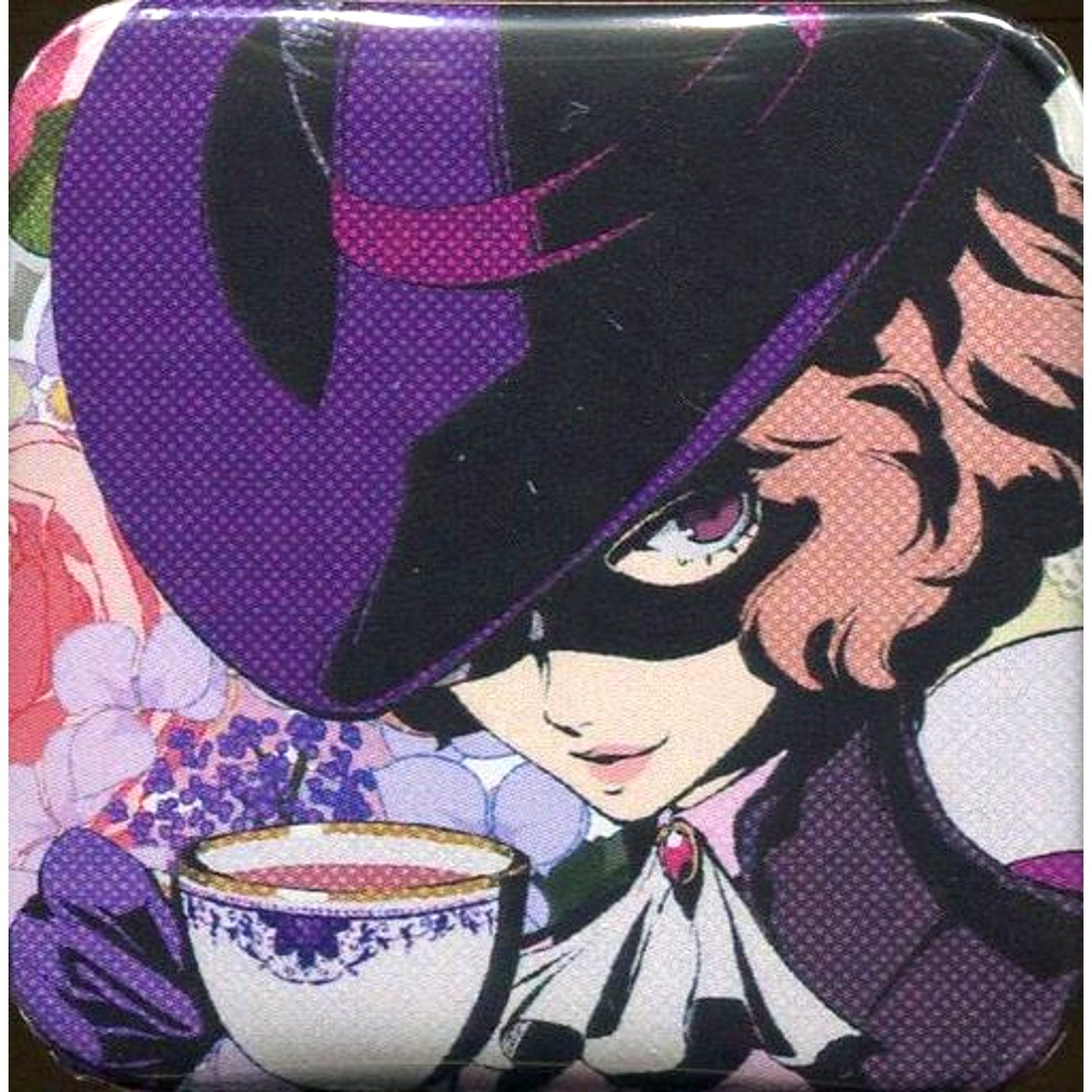 Haru Okumura Persona 5 The Royal x PRINCESS CAFE Button [USED]