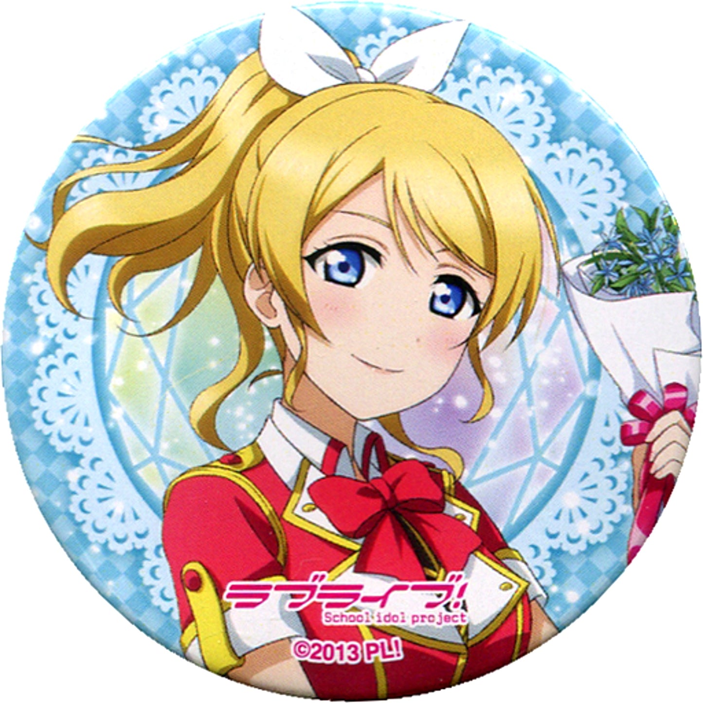 Eli Ayase Love Live! Mu's Button LoveLive! Series 9th Anniversary Love Live! Fes Gacha [USED]