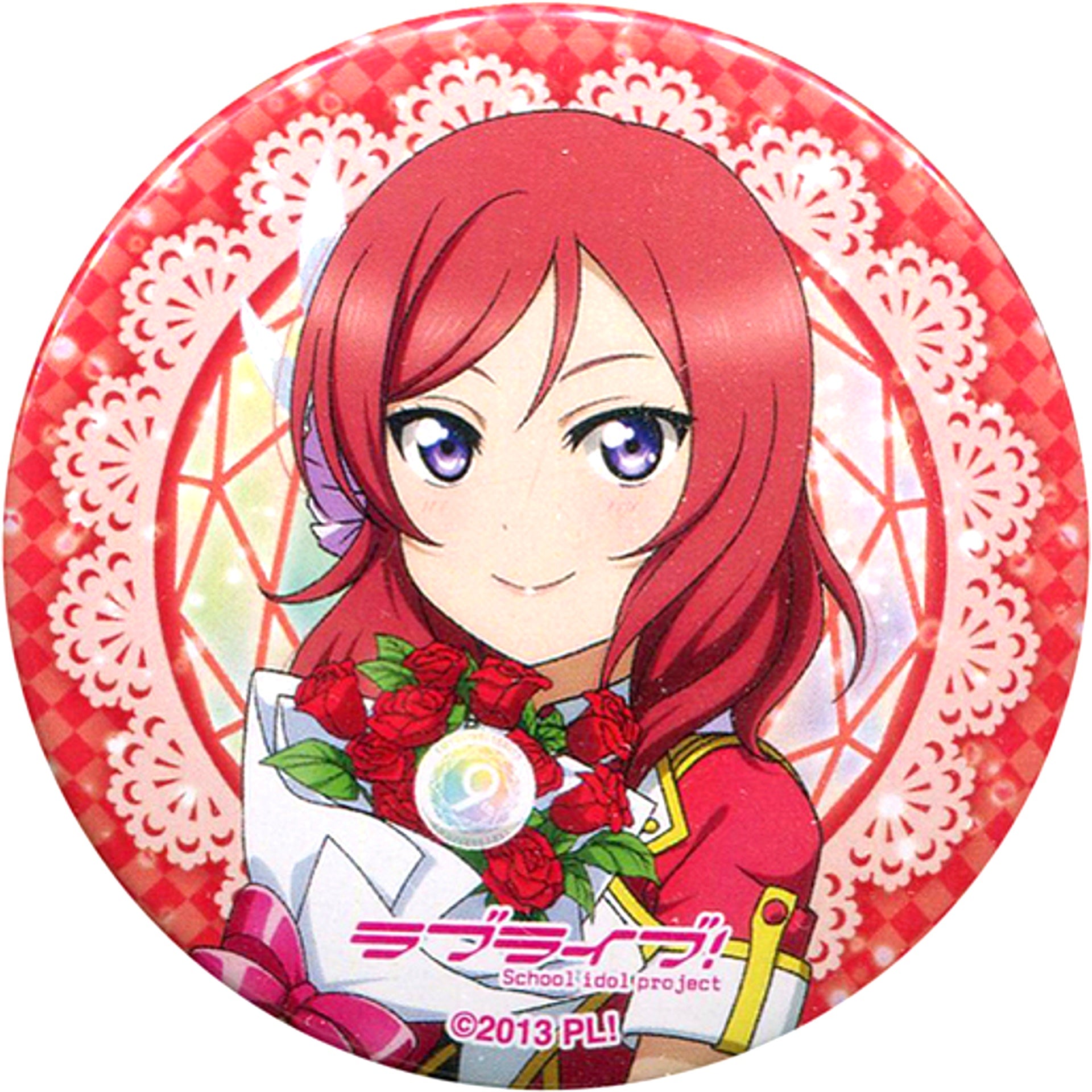 Maki Nishikino Love Live! Mu's Button LoveLive! Series 9th Anniversary Love Live! Fes Gacha [USED]