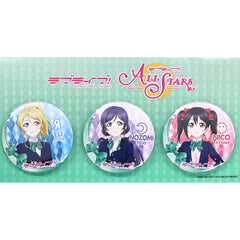 Love Live! M's 3rd Grade Official Badge Set Sukusta Ver. 3rd Grade Love Live! Series 9th Anniversary Love Live! Festival Limited Set of 3 Buttons [USED]