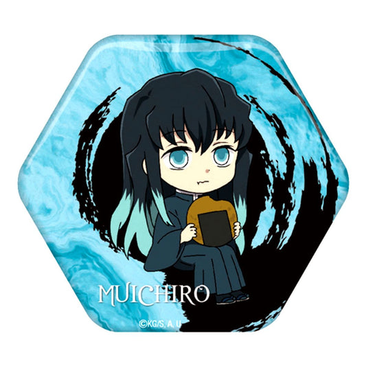Muichiro Tokito Demon Slayer: Kimetsu no Yaiba Trading Hexagon Japanese Pattern Button Vol.2 [USED]